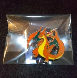 Mega Charizard Y Official Collector's Pin Pokemon - Image 3