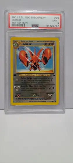 Pokemon TCG Scizor Neo Discovery 29/75 Unlimited Rare 1st Edition - Image 1