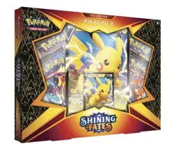 Pokemon TCG: Shining Fates Pikachu V Collection Box Set 820650828690 - Image 1