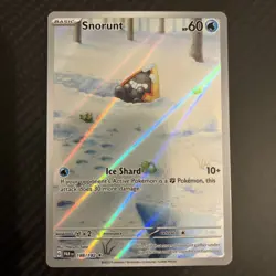 Snorunt Paradox Rift 188/182 Illustration Rare Pokemon TCG Near Mint - Image 1