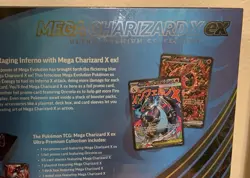 Pokemon TCG Mega Charizard X ex Ultra Premium Collection Box Factory Sealed New - Image 5