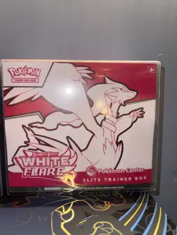 Black Bolt and White Flare Pokemon Center PC ETB Elite Trainer Box - Image 5