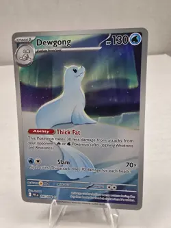 Pokemon Mega Evolution Phantasmal Flames Dewgong 097/094 Illustration Rare IR - Image 1