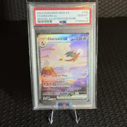 Charizard ex 199/165 Sv: Scarlet & Violet 151 Holo PSA 10 Pokemon TCG - Image 1