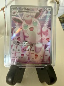 Wigglytuff 105/094 Full Art Illustration Rare Holo Pokemon Phantasmal Flames NM - Image 1