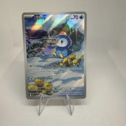Pokemon TCG - Piplup Illustration Rare - Phantasmal Flames 98/94 NM - Image 1