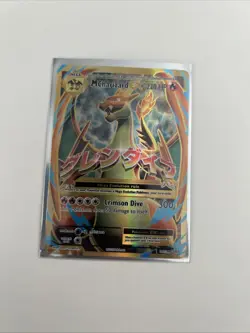 Pokemon M Charizard EX 101/108 Full Art Ultra Rare 2016 XY Evolutions - Image 1