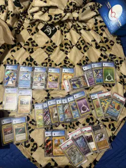 Pokemon Graded Slabs Bundle PSA and CGC Certified, All Graded 8-9.5 - Image 1