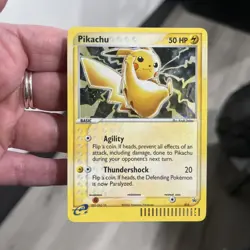 Pikachu 012 Black Star Promo 2003 E Reader Series Holo Rare Pokemon TCG LP - Image 1