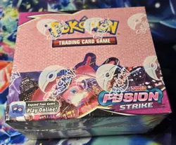 Pokemon TCG Sword & Shield Fusion Strike Booster Box Factory Sealed - Image 2