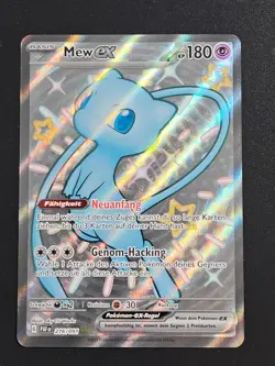 Pokemon TCG Deutsch Mew ex PAF 216 | Near Mint - Image 1