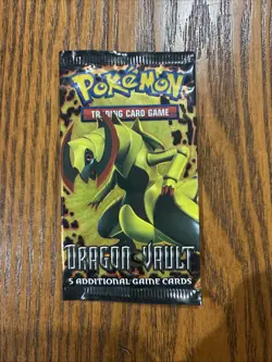Pokemon TCG Dragon Vault Booster Pack Sealed Booster Pack - Image 1