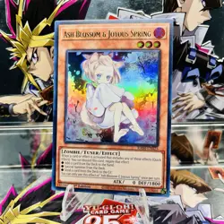 Yugioh Ash Blossom & Joyous Spring (Alt Art) RA04-EN025 Ultra Rare 1st Near Mint - Image 1