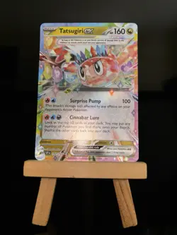 TATSUGIRI EX - 142/191 Surging Sparks NM - Double Rare Holo - Pokemon TCG Card - Image 4