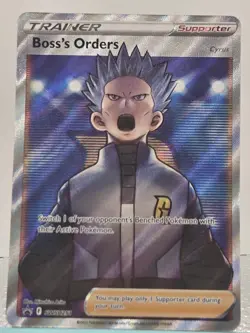 Boss's Orders (Full Art) SWSH251 SWSH: Sword & Shield Promo Cards Holo - Image 1