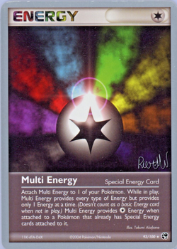 Pokemon TCG Multi Energy Card #93/100 Promo Uncommon Light Play LP Free Shipping - Image 1