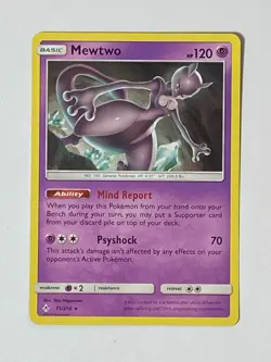 Pokemon TCG - Mewtwo - Unbroken Bonds - #75/214 - Rare - NM - Non-Holo - 2019 - Image 3