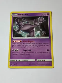 Pokemon TCG - Mewtwo - Unbroken Bonds - #75/214 - Rare - NM - Non-Holo - 2019 - Image 4