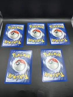 Pokemon TCG 5 Card Pokemon Gym Challenge/Heroes Lot - Image 4