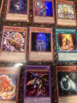 Vintage 1996 1st Editions Yu-Gi-Oh Cards Foil Cards Holo & Base Cards Lot 1 - Image 2