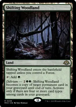 MTG Shifting Woodland (228) | NM | Modern Horizons 3 {MH3} - Image 1