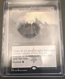 Rise of the Dread Marn (Extended Art) Kaldheim MTG Regular Lightly Played - Image 3