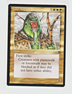 Magic the Gathering ~ MTG ~ 1x Lord Magnus ~ LEGENDS ~ M/NM - Image 1