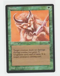 Magic the Gathering ~ MTG ~ 1x Subdue ~ LEGENDS ~ M/NM - Image 1