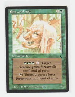 Magic the Gathering ~ MTG ~ 1x Scarwood Hag ~ M/NM ~ THE DARK - Image 1