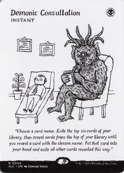 Demonic Consultation, 4, SLC, Encyclopedia of Magic, Regular - Image 1