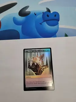 MTG- Wrenn And Realmbreaker/ Elemental Token Foil MOM #0023 - Image 2