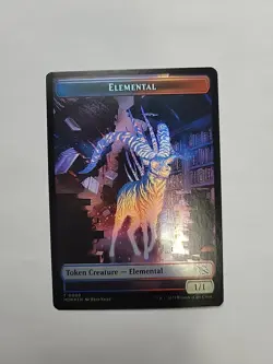 MTG- Wrenn And Realmbreaker/ Elemental Token Foil MOM #0023 - Image 3