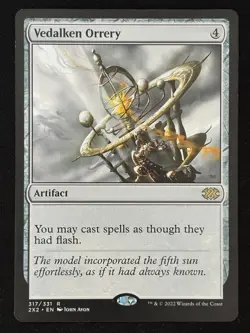 1x MTG Vedalken Orrery - Double Masters 2022 (2X2) #317 - Magic the Gathering - Image 1