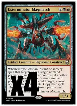 MTG | Exterminator Magmarch (x4 Playset) | (NM) Commander: Modern Horizons 3 - Image 1