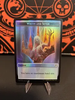 Magic: The Gathering Wrenn and Seven Foil Token Emblem - Image 1