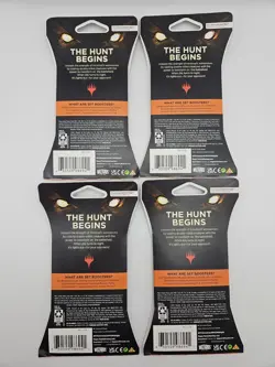 Magic The Gathering MTG Innistrad Midnight Hunt Set Booster 4 Packs New & Sealed - Image 3