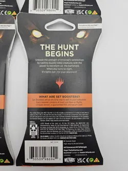 Magic The Gathering MTG Innistrad Midnight Hunt Set Booster 4 Packs New & Sealed - Image 4