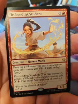 MTG - Avatar: The Last Airbender - Firebending Student - NM - NF - Image 1
