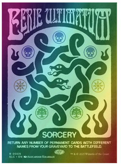 Eerie Ultimatum - Foil Secret Lair Countdown Kit - Image 1