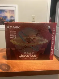 Magic The Gathering Avatar The Last Airbender Factory Sealed Collector Booster - Image 1
