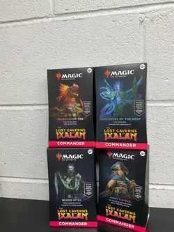 **Sealed The Lost Caverns of Ixalan Commander Deck Display* Magic MTG Kid - Image 1