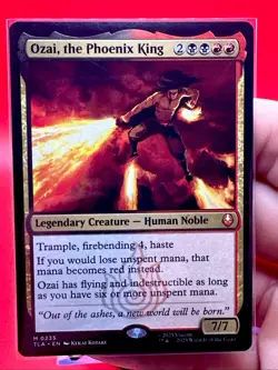 Ozai, the Phoenix King (Mythic Nonfoil #0235) - MTG Magic, Avatar - Image 2