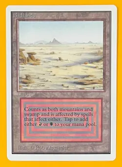 MTG BADLANDS Unlimited (OldManMTG 012-383) - Image 1