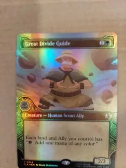 MTG Great Divide Guide 0345 Foil (Showcase) Avatar TLA NM - Image 1