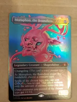 Morophon, the Boundless (Borderless) Commander Masters Foil - Image 1