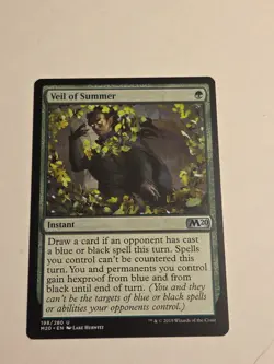 Veil of Summer X1 M20 Core Set 2020 MTG 198/280 U - Image 1