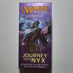 MTG Event Deck Journey into Nyx Wrath of the Mortals Complete w/ Dice - Image 1