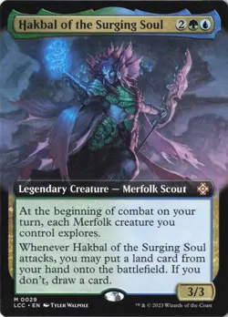Hakbal of the Surging Soul (Extended Art) M Commander: The Lost Caverns of Ixala - Image 1