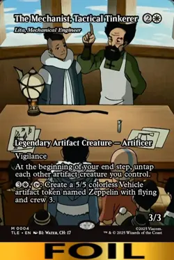 1x - The Mechanist, Tactical Tinkerer [Lita, Mechanical Engine] - FOIL - Avatar - Image 1