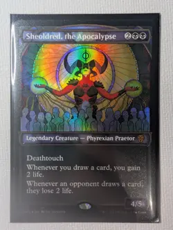 Sheoldred, the Apocalypse (Textured Foil) - Dominaria United (DMU) Near Mint - Image 1